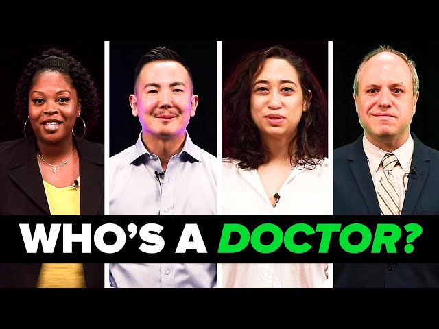 which of these people is a real doctor?